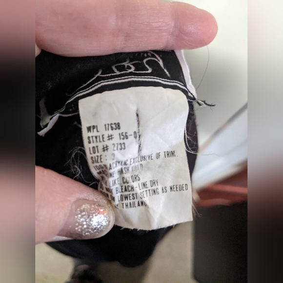 Vintage Black  Midi Dress w/shoulder pads - Picture 2 of 6